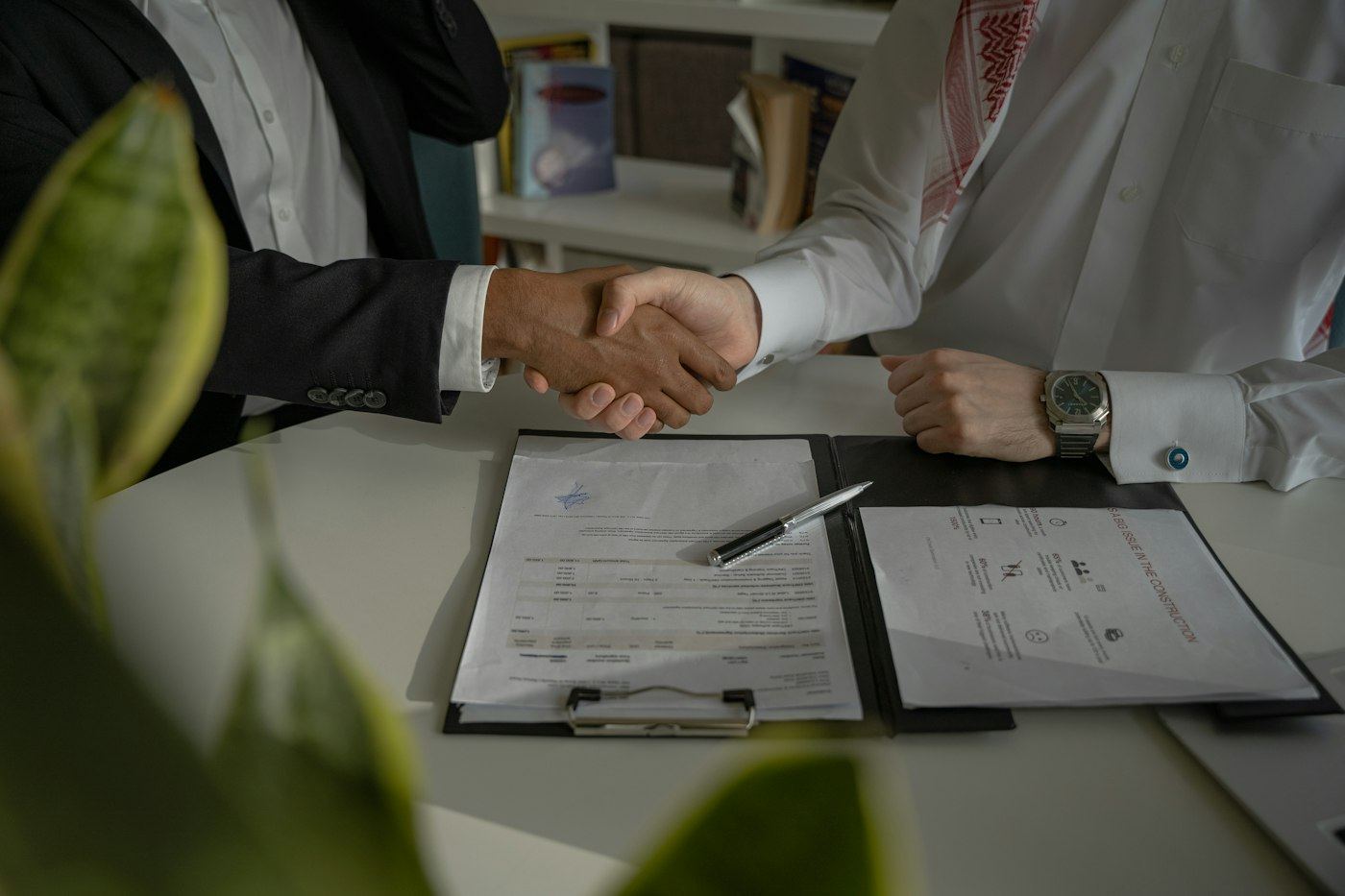 A QMet engagement agreed with a client